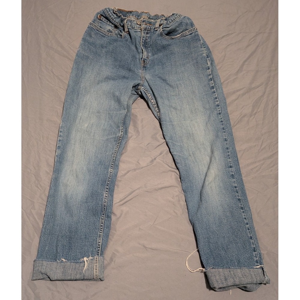 Vintage Levis 510 Jeans Womens 10 M Mis Lower Rise Slim Fit Blue Denim USA Made